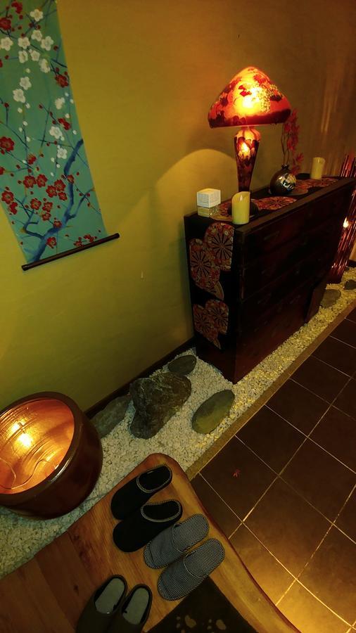 さいの郷「椛」 Casa de hóspedes Kagamino Exterior foto